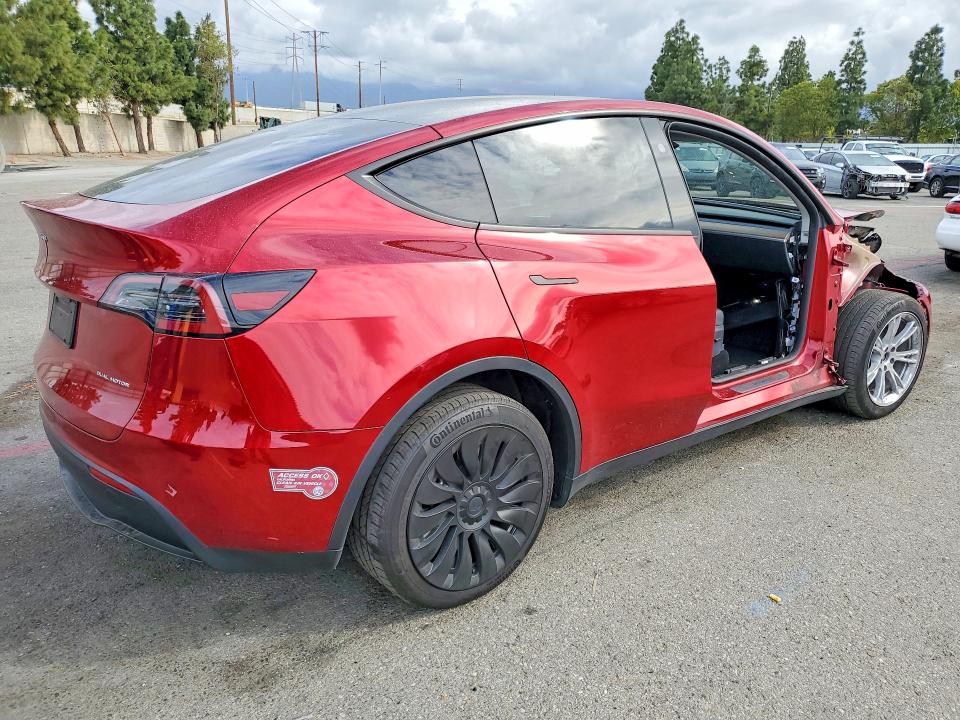 2024 Tesla VIN 7SAYGDEE3RF067087 COPART salvage auction — FRONT END, Ca - Salvage Certificate, sold $14,500 on 2026-07-28 (photo 3)