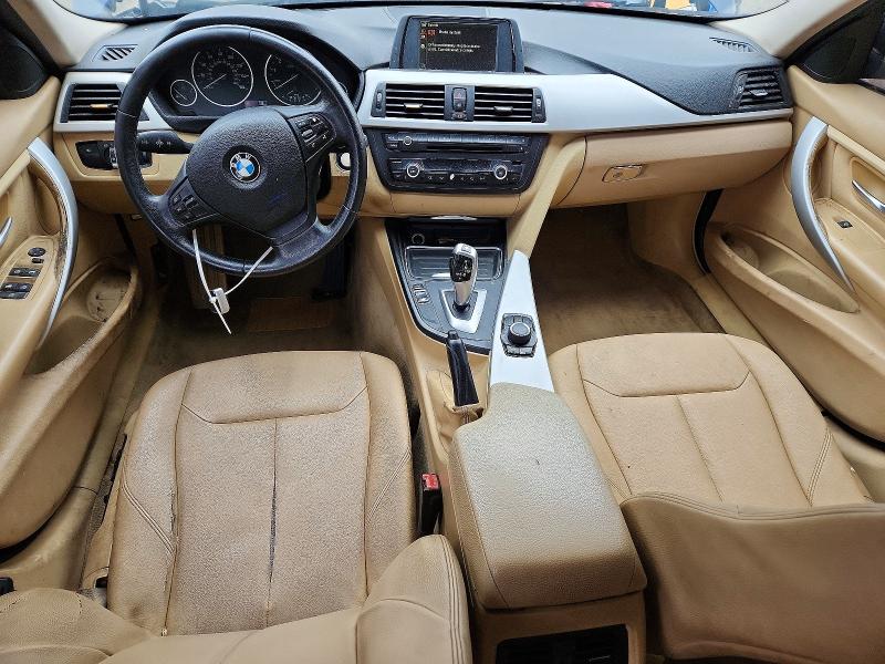 2014 BMW 3er VIN WBA3B1C56EK132015 COPART salvage auction — MECHANICAL, Va - Certificate Of Title, sold $600 on 2026-07-09 (photo 8)