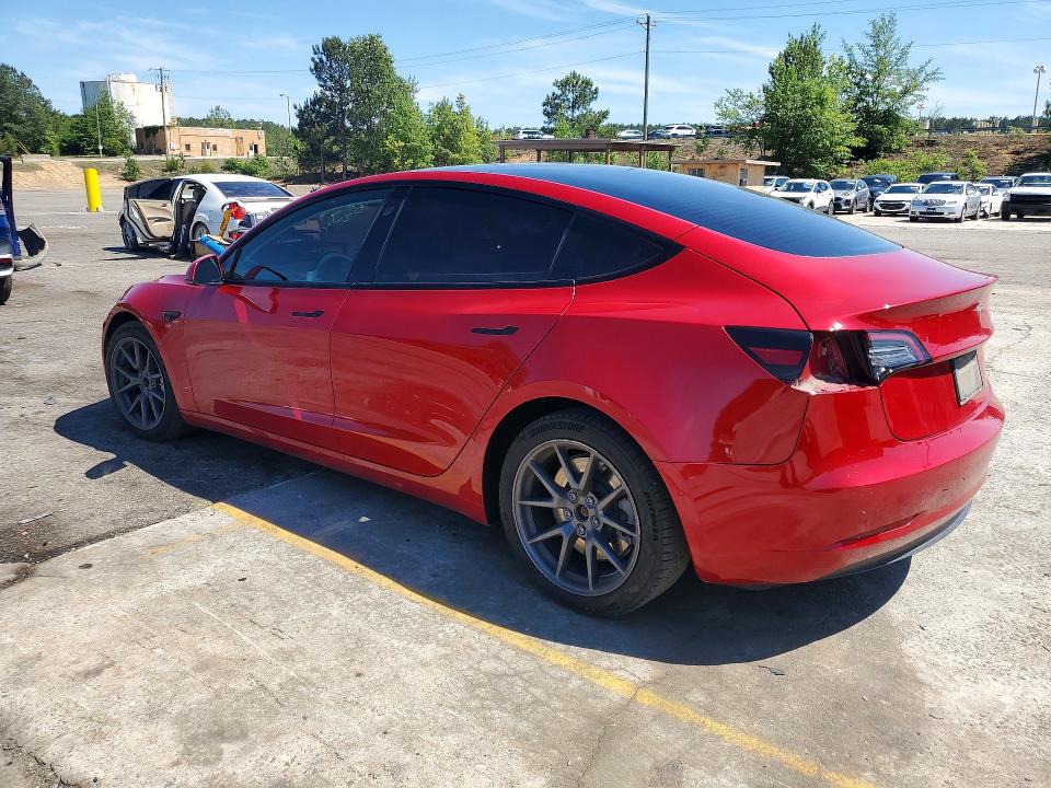 2021 Tesla Model 3 VIN 5YJ3E1EA7MF920513 COPART salvage auction — REAR END, Fl - Cert Of Title Slvg Rebuildable, sold $5,400 on 2026-07-24 (photo 2)