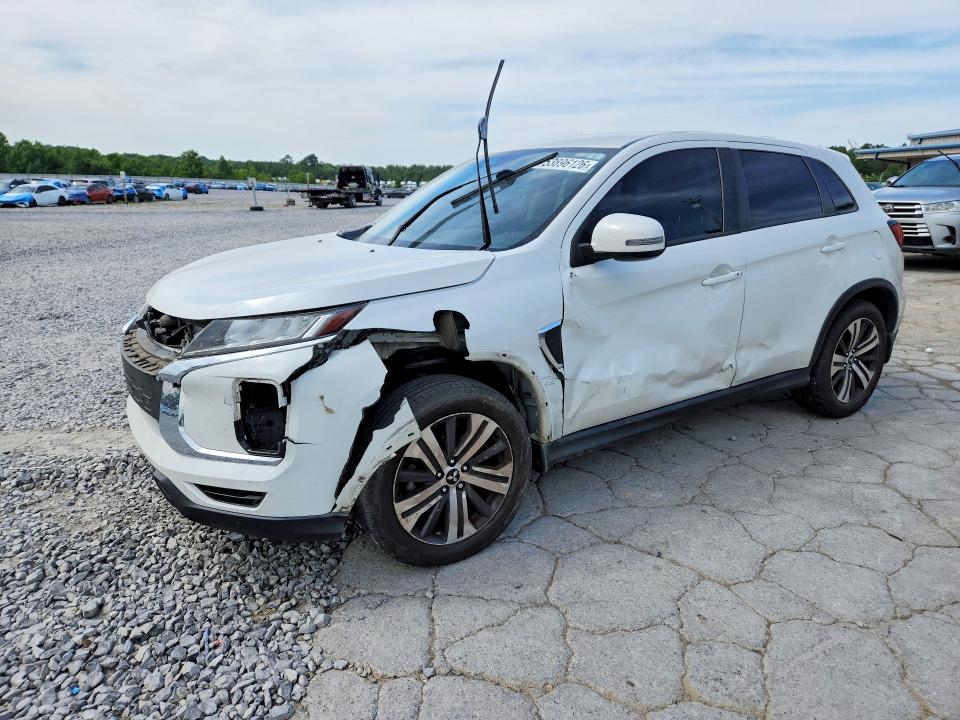 2020 Mitsubishi Outlander VIN JA4AP4AUXLU002161 COPART salvage auction — FRONT END, Tn - Salvage Certificate, sold $2,350 on 2026-07-07 (photo 1)