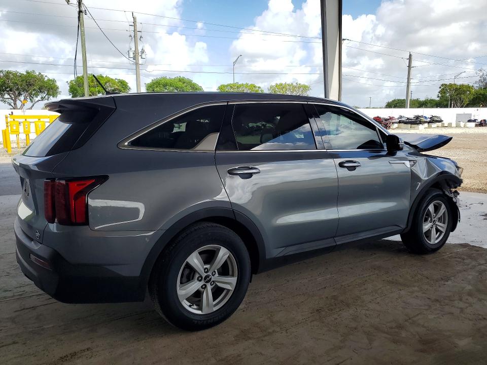 2023 Kia Sorento VIN 5XYRG4LC3PG202934 COPART salvage auction — FRONT END, Fl - Certificate Of Destruction, sold $15 on 2026-07-29 (photo 3)