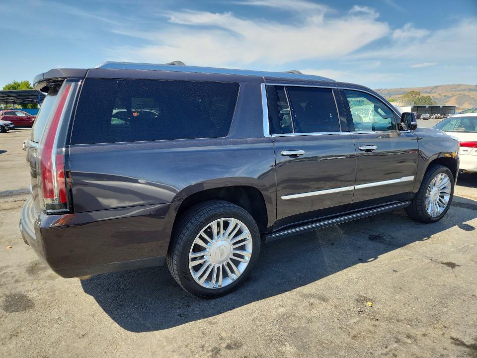 2017 Cadillac VIN 1GYS4KKJ8HR144203 COPART salvage auction — FRONT END, Ca - Salvage Certificate, sold $6,300 on 2026-07-03 (photo 3)