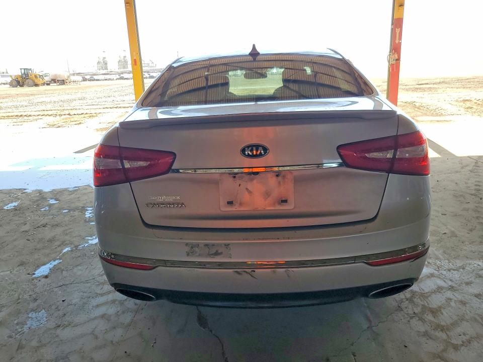 2016 Kia Cadenza VIN KNALN4D70G5216471 COPART salvage auction — FRONT END, Az - Cert Of Title - Salvage, sold $975 on 2026-07-06 (photo 6)