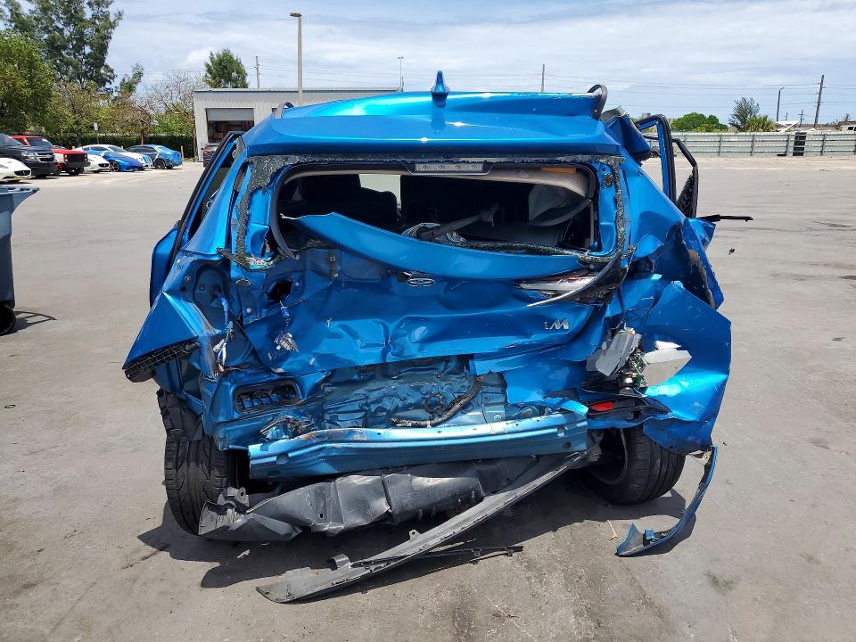 2018 Toyota Corolla VIN JTNKARJE3JJ561918 COPART salvage auction — ALL OVER, FL - CERT OF TTL-REBUILT&SLVG RBLD, sold $925 on 2026-07-20 (photo 6)