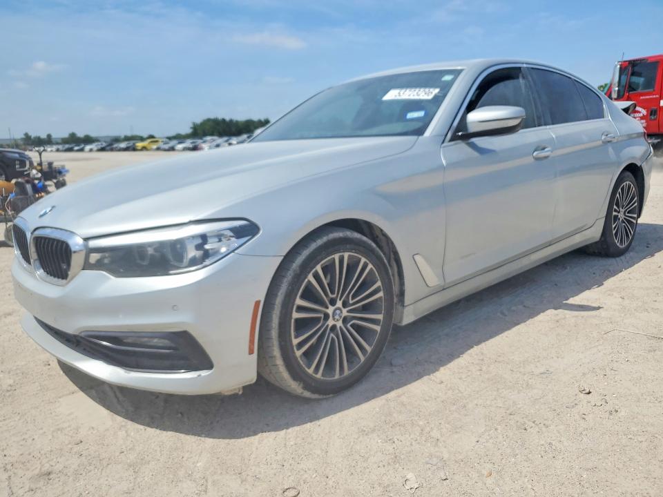 2018 BMW 5er VIN WBAJA5C51JWA57179 COPART salvage auction — REAR END, Tx - Salvage Vehicle Title, sold $150 on 2026-07-21 (photo 1)