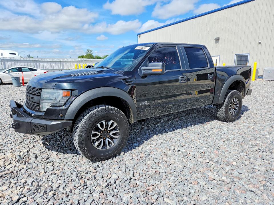 2013 Ford F-150 lightning VIN 1FTFW1R6XDFA66712 COPART salvage auction — MINOR DENT/SCRATCHES, MI - CERTIFICATE OF TITLE (P), sold $11,200 on 2026-07-27 (photo 1)