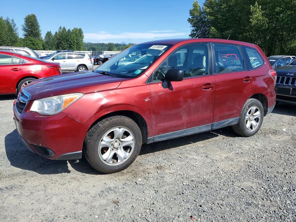 2014 Subaru Forester VIN JF2SJAAC1EH486719 COPART salvage auction — FRONT END, Wa - Vehicle Cert Of Ownership-Titl, sold $325 on 2026-07-09 (photo 1)