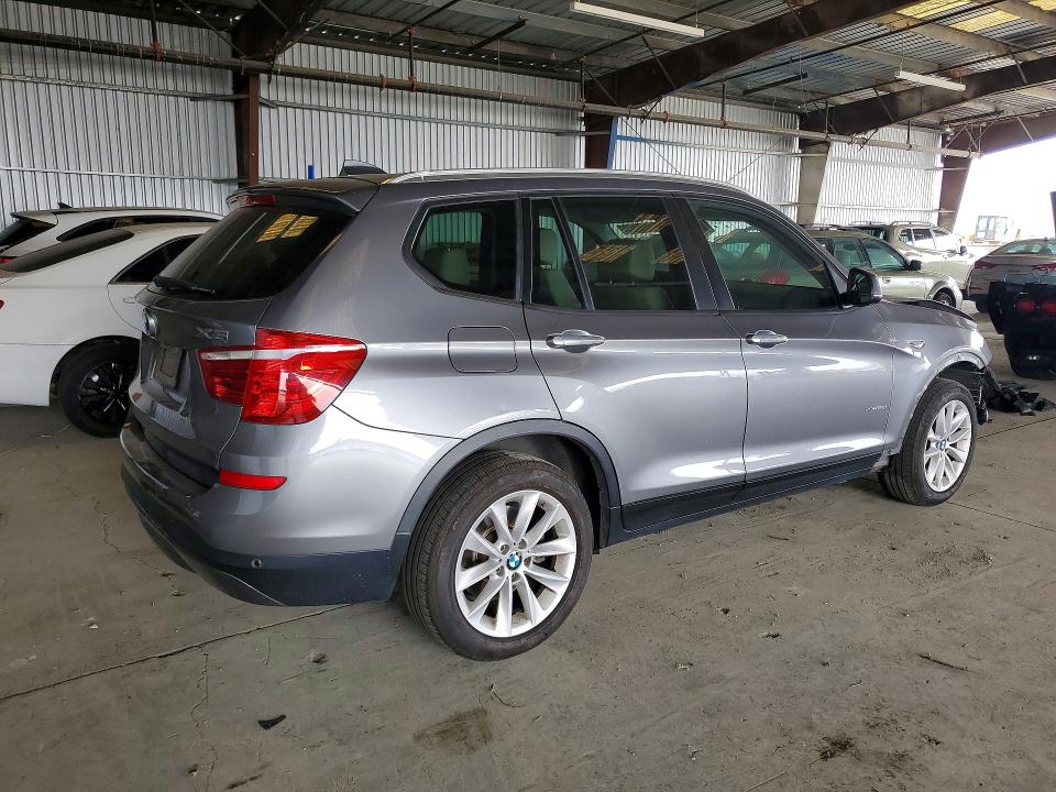 2016 BMW VIN 5UXWX9C52G0D87292 COPART salvage auction — FRONT END, Ca - Salvage Certificate, sold $2,950 on 2026-07-02 (photo 3)