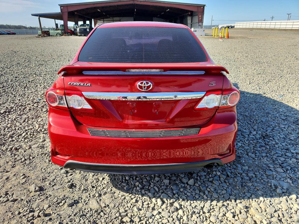 2013 Toyota Corolla VIN 5YFBU4EE1DP184840 COPART salvage auction — FRONT END, Ca - Salvage Certificate, sold $650 on 2026-07-13 (photo 6)