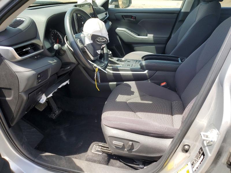 2022 Toyota Highlander VIN 5TDBZRBHXNS180159 COPART salvage auction — FRONT END, Ny - Mv-907A Salvage Certificate, sold $11,100 on 2026-07-02 (photo 7)