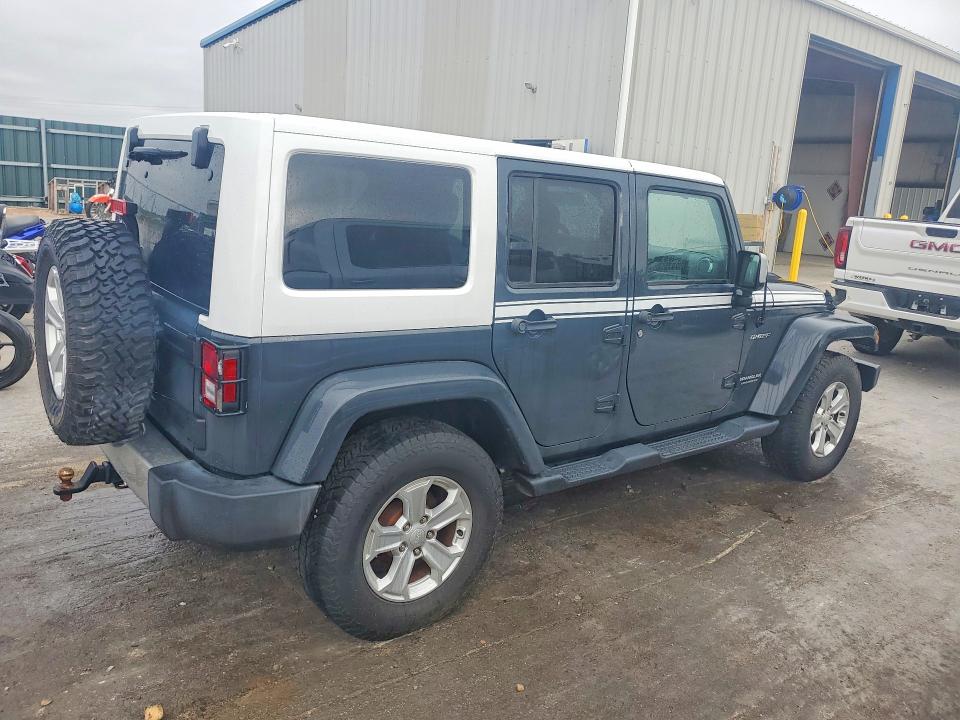 2017 Jeep Wrangler unlimited VIN 1C4BJWEG3HL684485 COPART salvage auction — WATER/FLOOD, Fl - Cert Of Title-Slvg Rebld Flood, sold $9,700 on 2026-07-27 (photo 3)