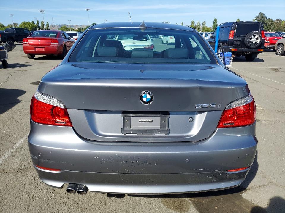 2008 BMW 5 series VIN WBANU53518CT06162 COPART salvage auction — MINOR DENT/SCRATCHES, CA - DIS/DLR/EXP APP FOR DUP CLEAN, sold $400 on 2026-07-17 (photo 6)