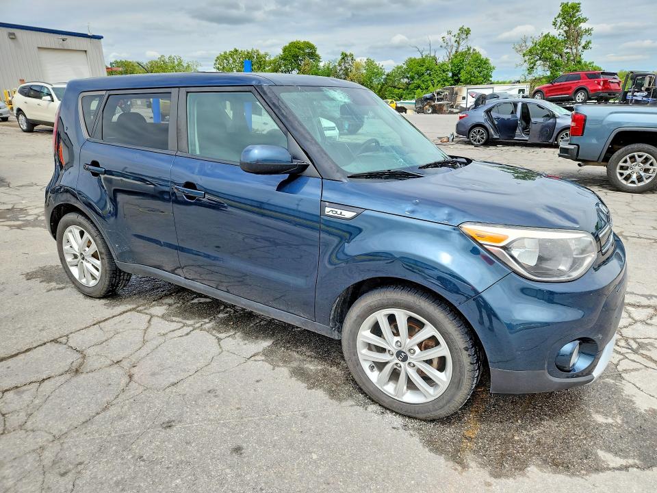 2017 Kia Soul VIN KNDJP3A51H7477261 COPART salvage auction — HAIL, Mo - Salvage Certificate Of Title, sold $1,100 on 2026-07-27 (photo 4)