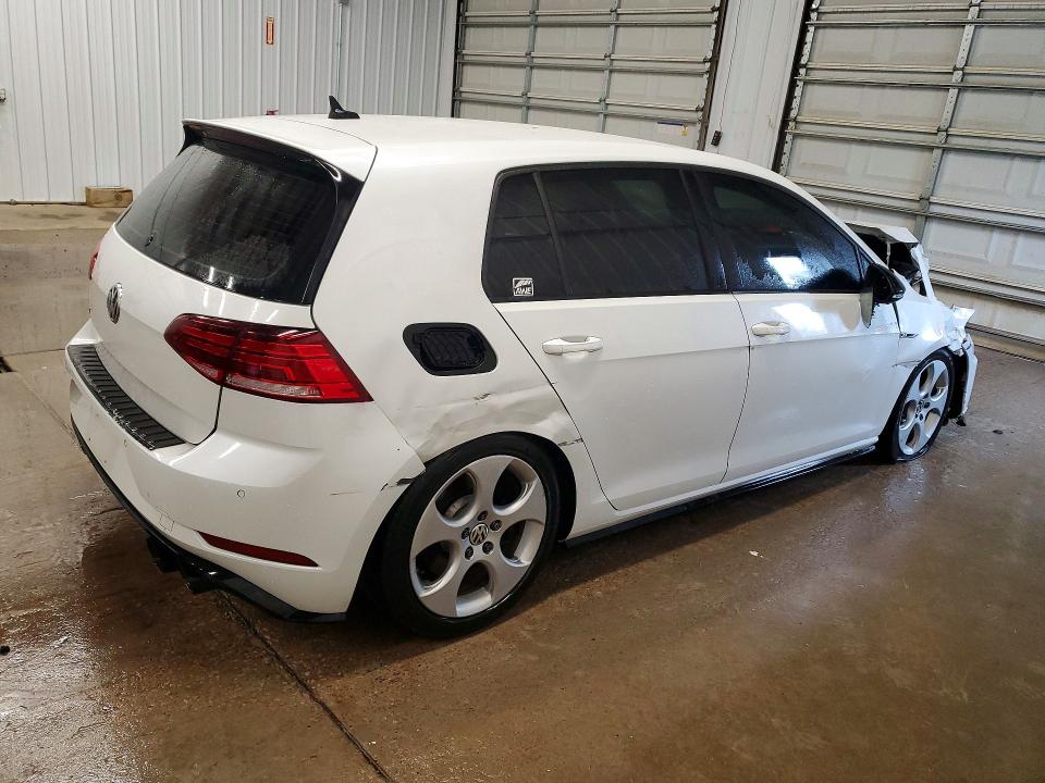 2019 Volkswagen Golf r VIN WVWWA7AU5KW189567 COPART salvage auction — FRONT END, Pa - Certificate Of Salvage, sold $8,900 on 2026-07-29 (photo 3)