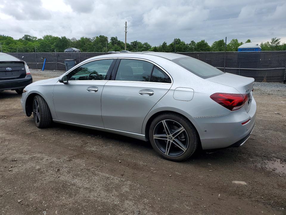 2020 Mercedes-benz A-class VIN W1K3G4FB2LJ203551 COPART salvage auction — SIDE, Md - Cert Of Salvage > 75% Damage, sold $8,300 on 2026-07-07 (photo 2)