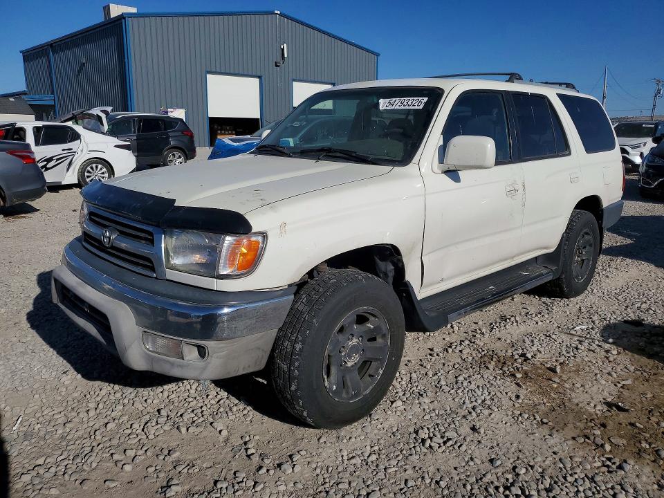 1999 Toyota 4runner VIN JT3GN86R7X0101734 COPART salvage auction — MINOR DENT/SCRATCHES, Ut - Certificate Of Title, sold $1,450 on 2026-07-08 (photo 1)