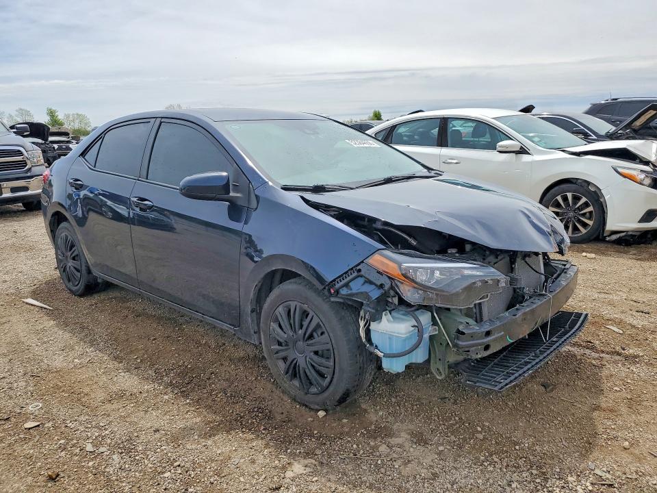 2018 Toyota VIN 5YFBURHE5JP849601 COPART salvage auction — FRONT END, Il - Salvage Certificate, sold $4,200 on 2026-07-14 (photo 4)