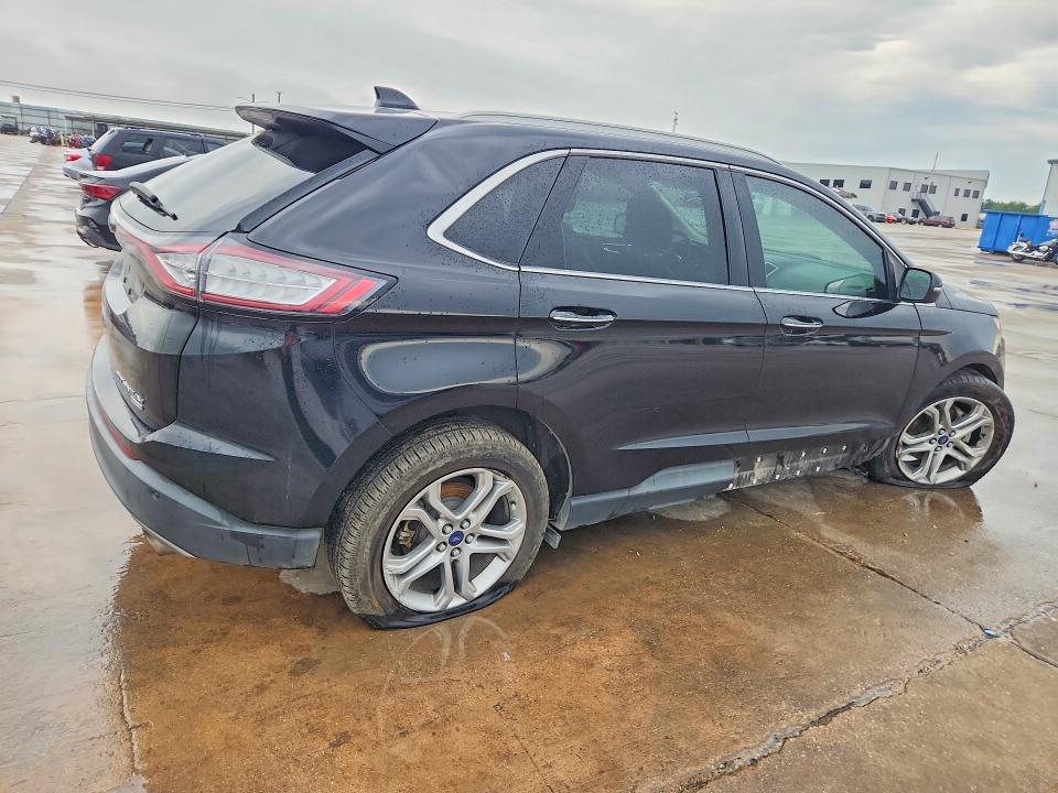 2016 Ford Edge VIN 2FMPK3K97GBB72567 COPART salvage auction — FRONT END, Tx - Salvage Vehicle Title, sold $2,250 on 2026-07-04 (photo 3)