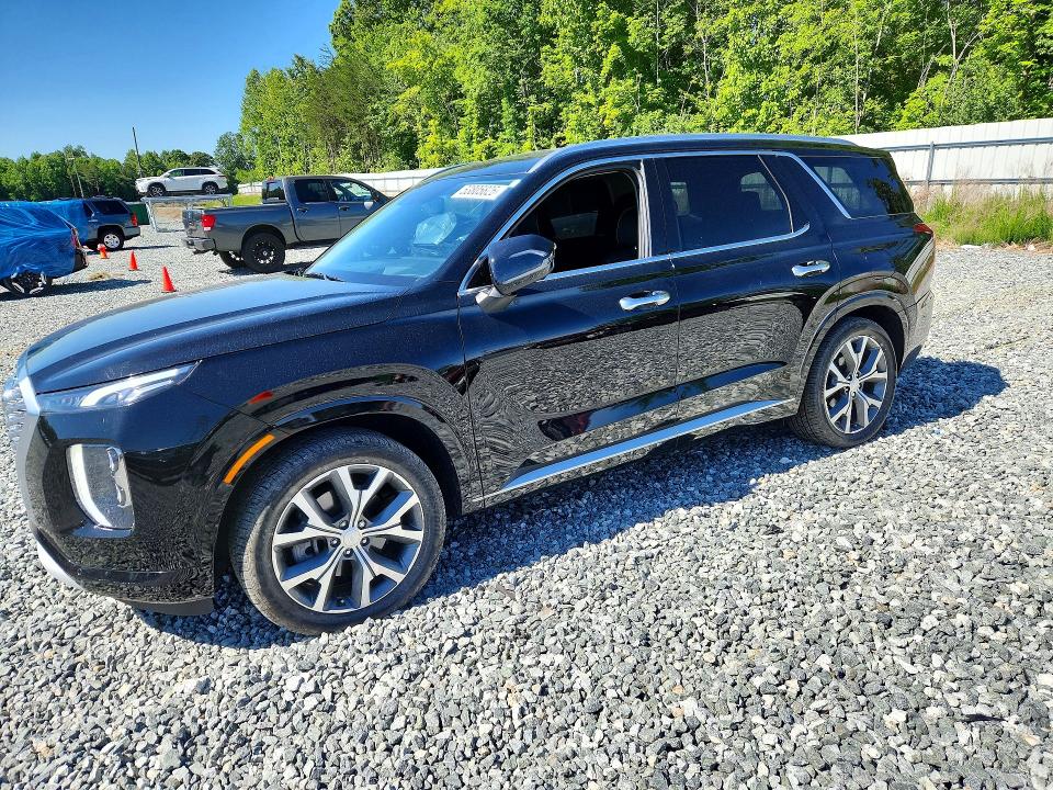 2022 Hyundai Palisade VIN KM8R5DHE1NU461462 COPART salvage auction — REAR END, Nc - Salvage Certificate Of Title, sold $10,000 on 2026-07-08 (photo 1)