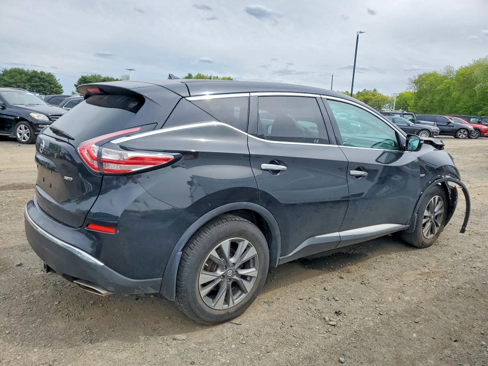 2015 Nissan Murano VIN 5N1AZ2MH0FN279947 COPART salvage auction — FRONT END, Ct - Cert Of Title-Salvage, sold $675 on 2026-07-09 (photo 3)