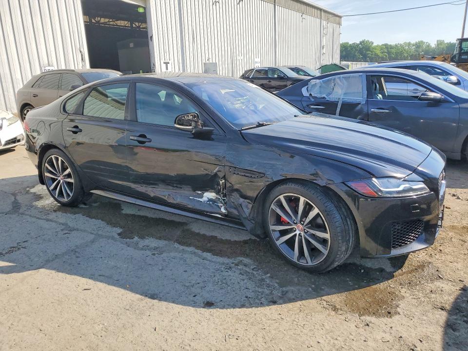 2016 Jaguar Xf VIN SAJBM4BV5GCY14166 COPART salvage auction — SIDE, Nj - Cert Of Title-Salvage, sold $1,450 on 2026-08-03 (photo 4)