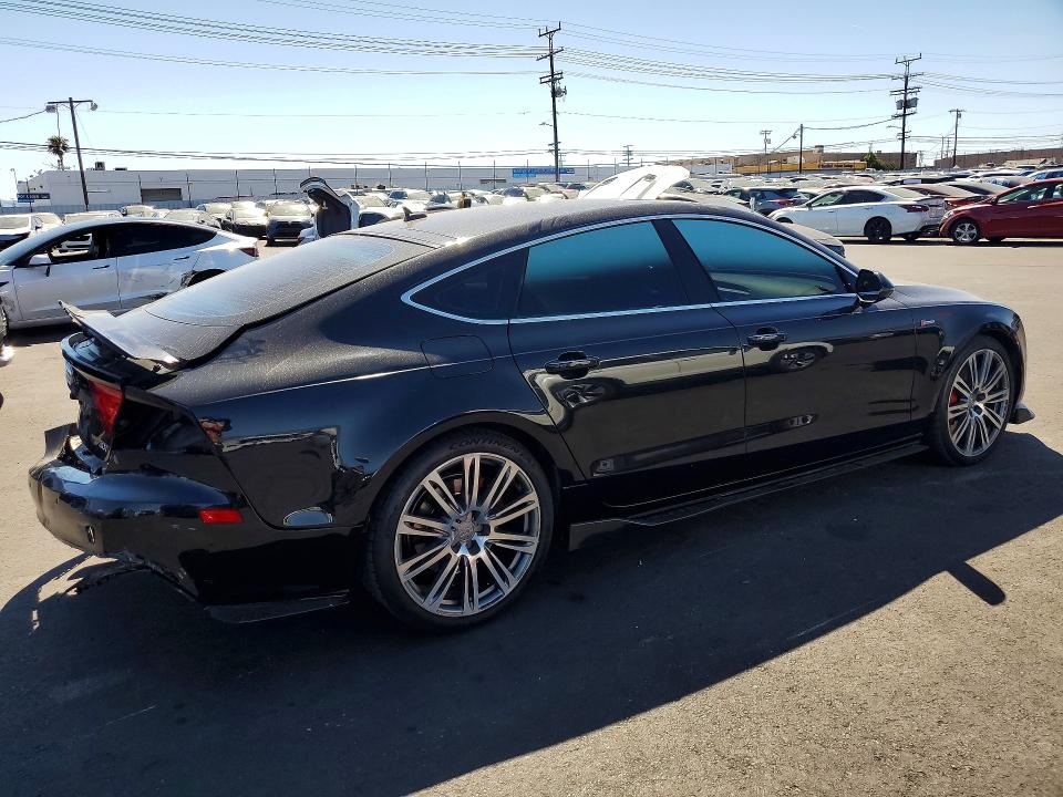 2013 Audi A7 VIN WAUYGAFC9DN053940 COPART salvage auction — REAR END, Ca - Salvage Certificate, sold $1,850 on 2026-07-16 (photo 3)