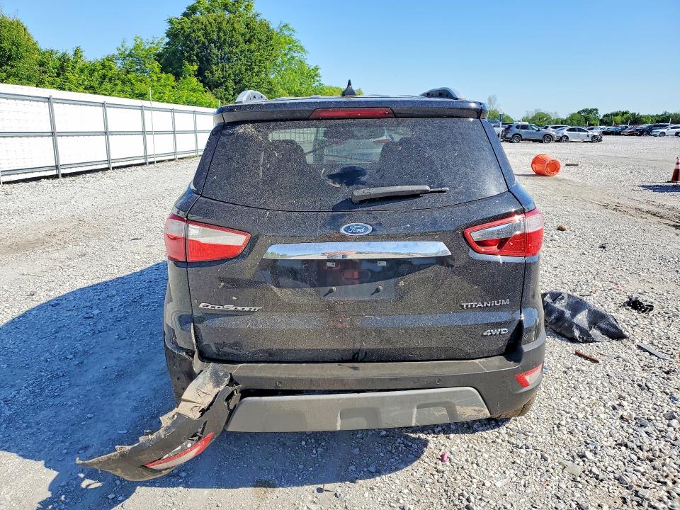 2020 Ford Ecosport VIN MAJ6S3KL7LC316369 COPART salvage auction — FRONT END, Ar - Cert Of Title-Salvage, sold $1,300 on 2026-07-27 (photo 6)