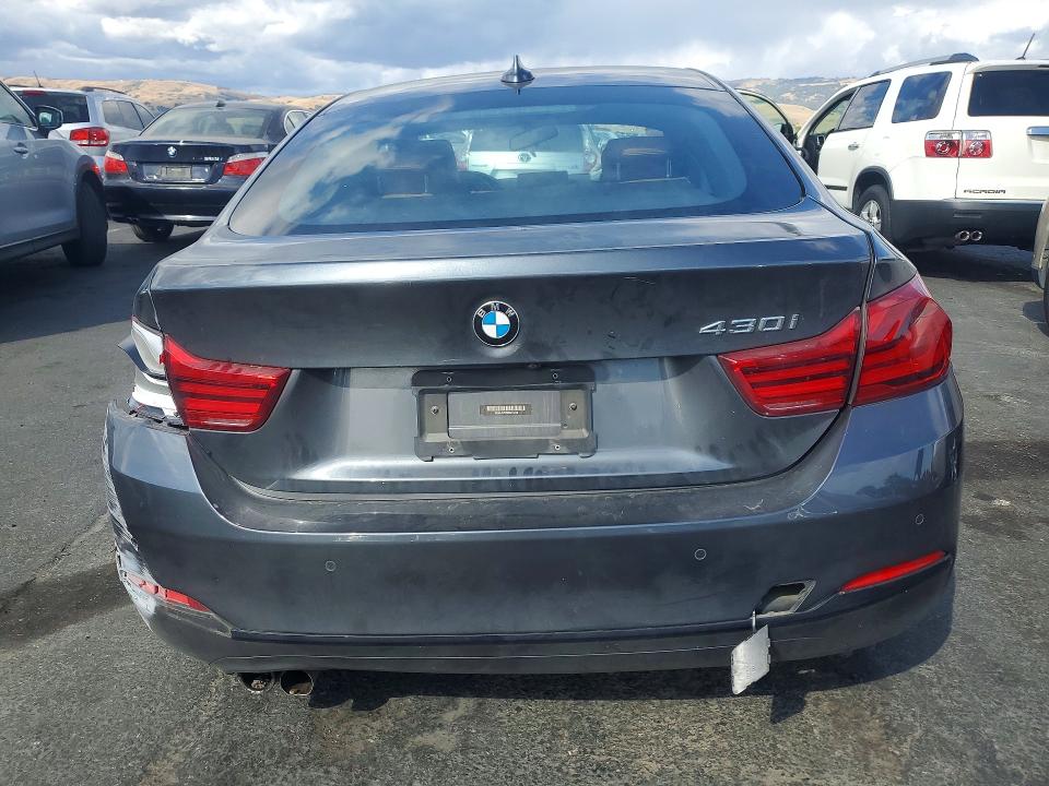 2019 BMW 4er VIN WBA4J1C53KBM15412 COPART salvage auction — REAR END, Ca - Salvage Certificate, sold $2,350 on 2026-08-20 (photo 6)
