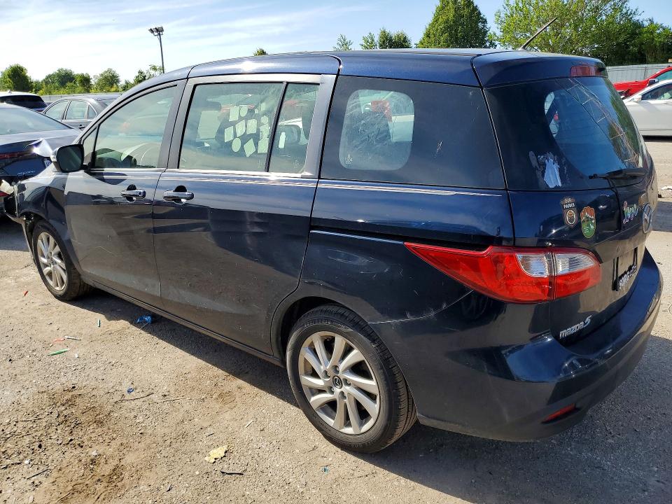 2014 Mazda 5 VIN JM1CW2BL4E0172327 COPART salvage auction — FRONT END, In - Cert Of Title-Salvage Title, sold $400 on 2026-07-13 (photo 2)