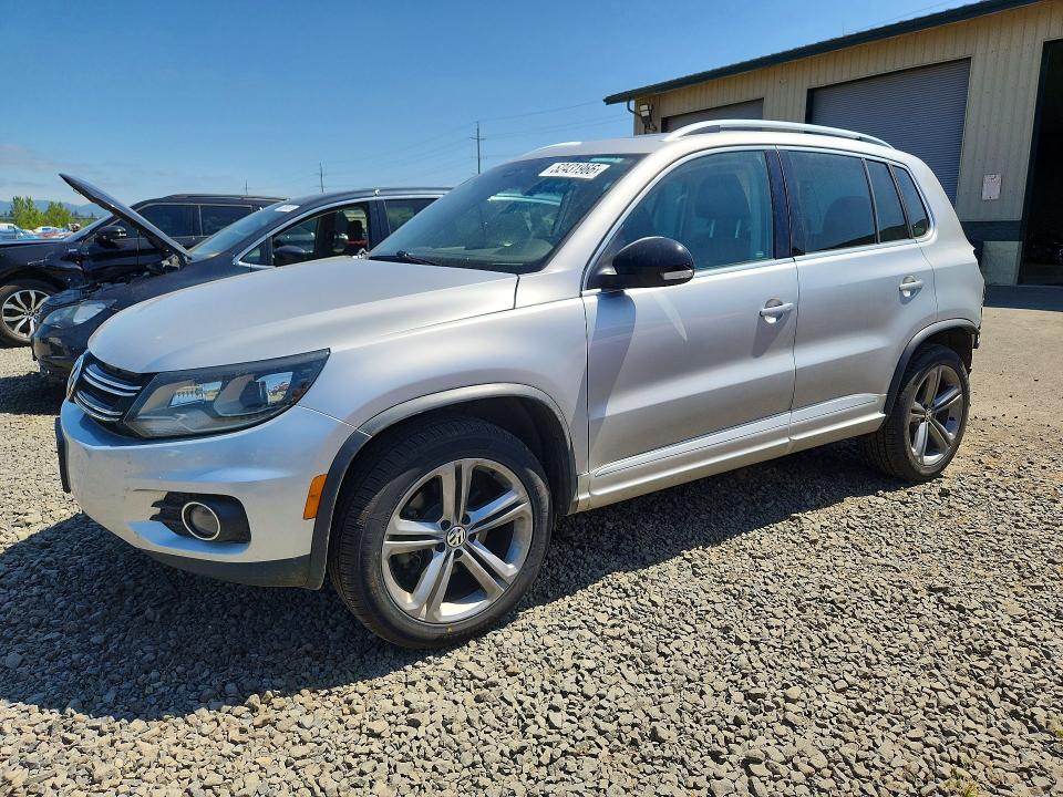 2017 Volkswagen VIN WVGUV7AX3HW509690 COPART salvage auction — REAR END, Id - Salvage Certificate Of Title, sold $200 on 2026-07-21 (photo 1)