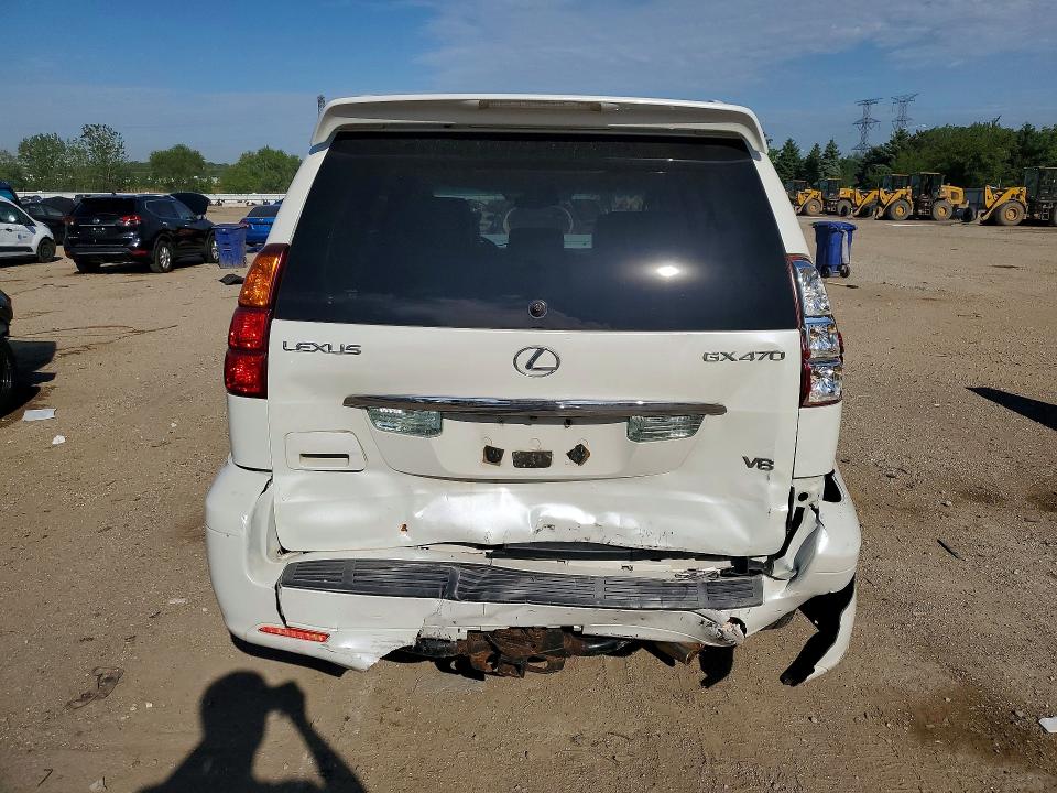 2005 Lexus Gx 470 VIN JTJBT20X450095398 COPART salvage auction — FRONT END, IL - SALVAGE CERTIFICATE, sold $1,800 on 2026-07-21 (photo 6)