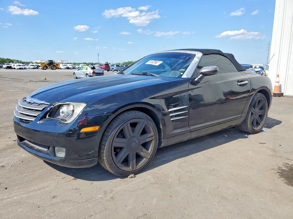 2005 Chrysler Crossfire VIN 1C3AN65LX5X058390 COPART salvage auction — MINOR DENT/SCRATCHES, Va - Certificate Of Title, sold $700 on 2026-07-09 (photo 1)