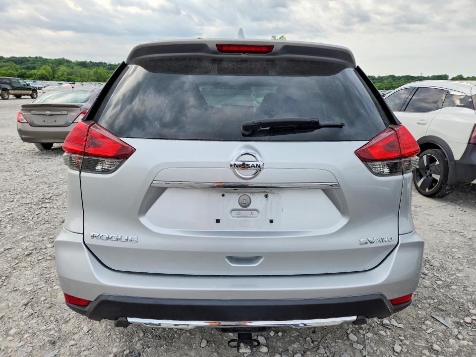 2017 Nissan Rogue VIN KNMAT2MV1HP601059 COPART salvage auction — FRONT END, Il - Salvage Certificate, sold $2,500 on 2026-07-27 (photo 6)