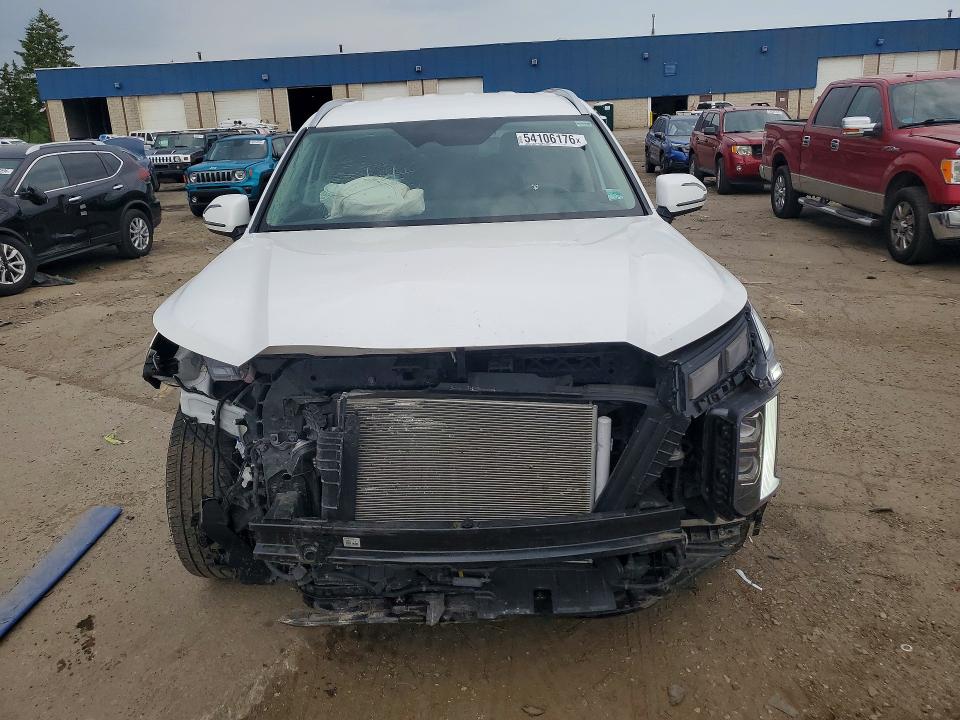 2024 Hyundai Palisade VIN KM8R2DGE7RU788447 COPART salvage auction — FRONT END, Mi - Scrap Certificate Of Title, sold $7,700 on 2026-07-14 (photo 5)