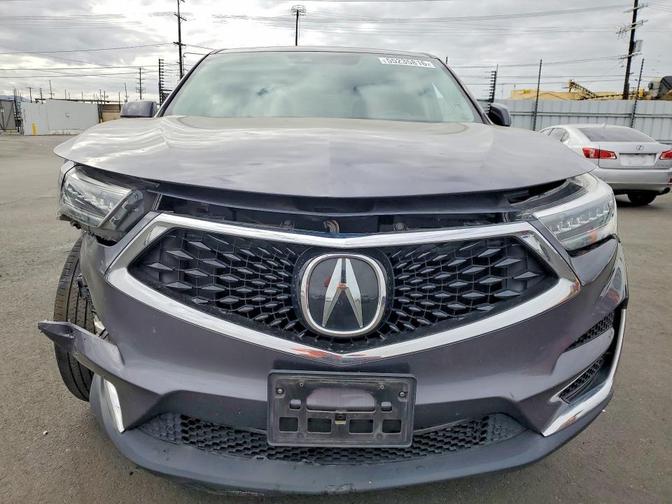 2021 Acura Rdx VIN 5J8TC1H5XML005626 COPART salvage auction — FRONT END, Ca - Salvage Certificate, sold $7,100 on 2026-07-29 (photo 5)
