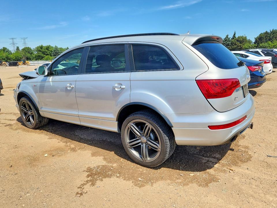 2015 Audi Q7 VIN WA1DGAFE5FD003459 COPART salvage auction — FRONT END, Il - Salvage Certificate, sold $1,750 on 2026-07-28 (photo 2)