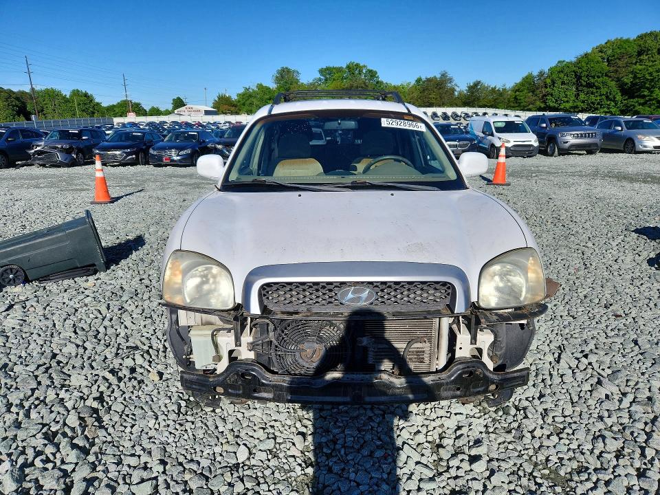 2004 Hyundai Santa fe VIN KM8SC73D84U637588 COPART salvage auction — SIDE, NC - SALVAGE CERTIFICATE OF TITLE, sold $275 on 2026-07-22 (photo 5)