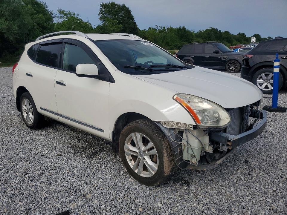 2012 Nissan Rogue VIN JN8AS5MT5CW285400 COPART salvage auction — FRONT END, Salvage Title, sold $800 on 2026-07-13 (photo 7)