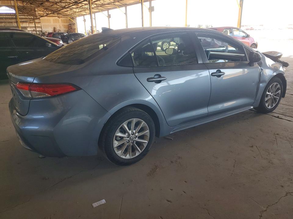 2022 Toyota Corolla VIN JTDVPMAE7NJ225116 COPART salvage auction — FRONT END, Az - Cert Of Title-Restored Salvage, sold $2,800 on 2026-07-06 (photo 3)