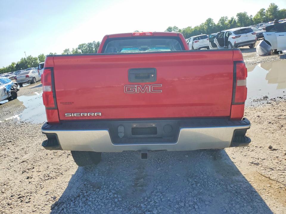 2018 Gmc SIERRA VIN 1GTV2LEC2JZ210875 COPART salvage auction — FRONT END, Tx - Salvage Vehicle Title, sold $3,200 on 2026-07-02 (photo 6)