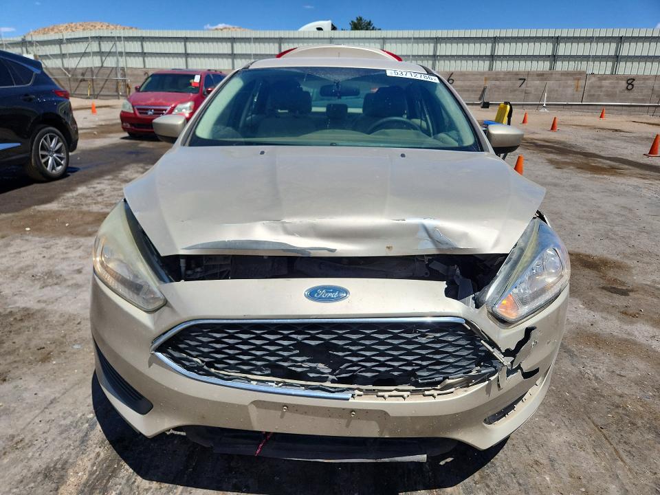 2018 Ford Focus VIN 1FADP3F2XJL315384 COPART salvage auction — REAR END, Nm - Cert Of Title-Salvage, sold $900 on 2026-07-02 (photo 5)