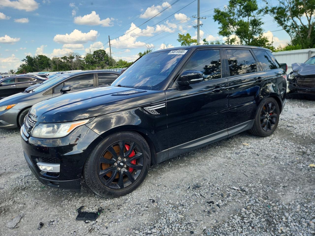 2016 Land Rover Range Rover Sport VIN SALWR2EFXGA580038 COPART salvage auction — Mechanical, FL - CERTIFICATE OF TITLE (P), sold $4,400 on 2026-07-03 (photo 1)