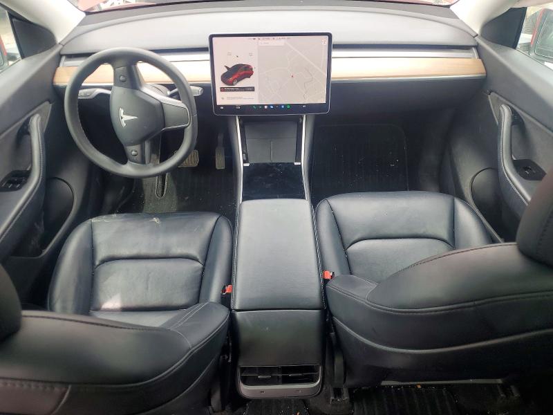 2021 Tesla Model y VIN 5YJYGDEEXMF073278 COPART salvage auction — REAR END, Nj - Cert Of Title-Salvage, sold $8,300 on 2026-07-08 (photo 8)