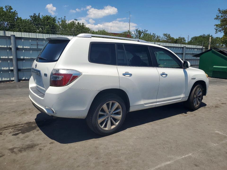 2008 Toyota Highlander hybrid VIN JTEEW41A082000577 COPART salvage auction — MECHANICAL, Fl - Certificate Of Title (P), sold $3,050 on 2026-07-06 (photo 3)