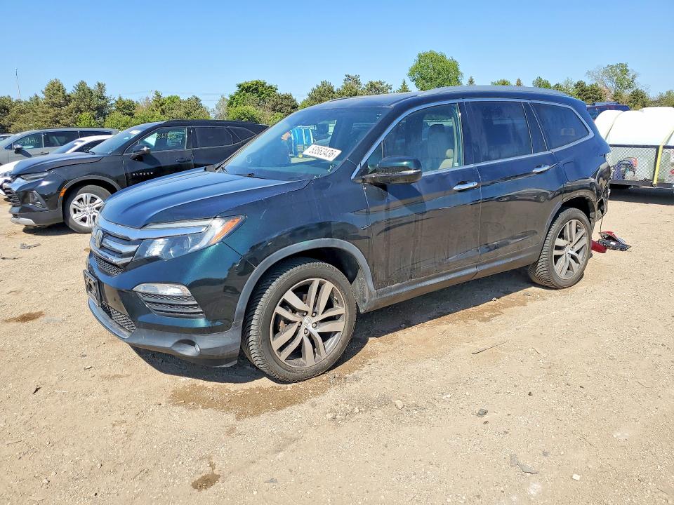 2016 Honda VIN 5FNYF6H90GB029291 COPART salvage auction — REAR END, Il - Salvage Certificate, sold $5,800 on 2026-07-02 (photo 1)