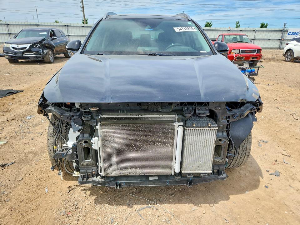 2019 Hyundai Santa fe VIN 5NMS5CAA4KH105601 COPART salvage auction — FRONT END, Il - Salvage Certificate, sold $6,800 on 2026-07-02 (photo 5)