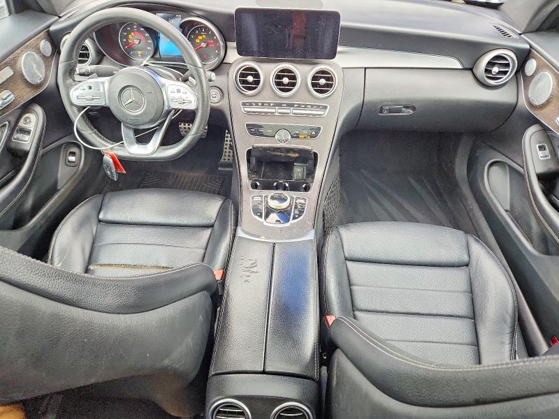 2019 Mercedes-benz C class VIN WDDWJ8EB1KF860432 COPART salvage auction — MECHANICAL, WV - CERTIFICATE OF TITLE (P), sold $7,900 on 2026-07-29 (photo 8)