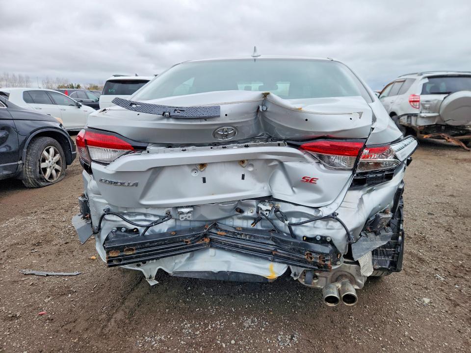 2022 Toyota VIN 5YFB4MBE6NP110545 COPART salvage auction — REAR END, On - Permit Salvage, sold $3,500 on 2026-07-14 (photo 6)