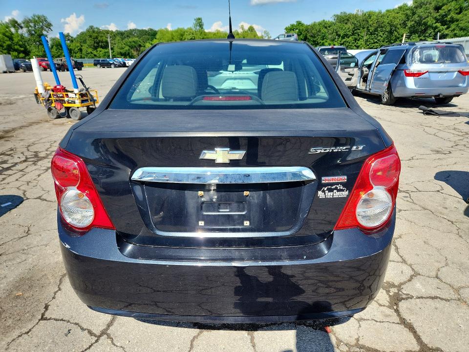 2013 Chevrolet SONIC VIN 1G1JC5SB9D4193778 COPART salvage auction — FRONT END, Ar - Certificate Of Title, sold $375 on 2026-07-22 (photo 6)