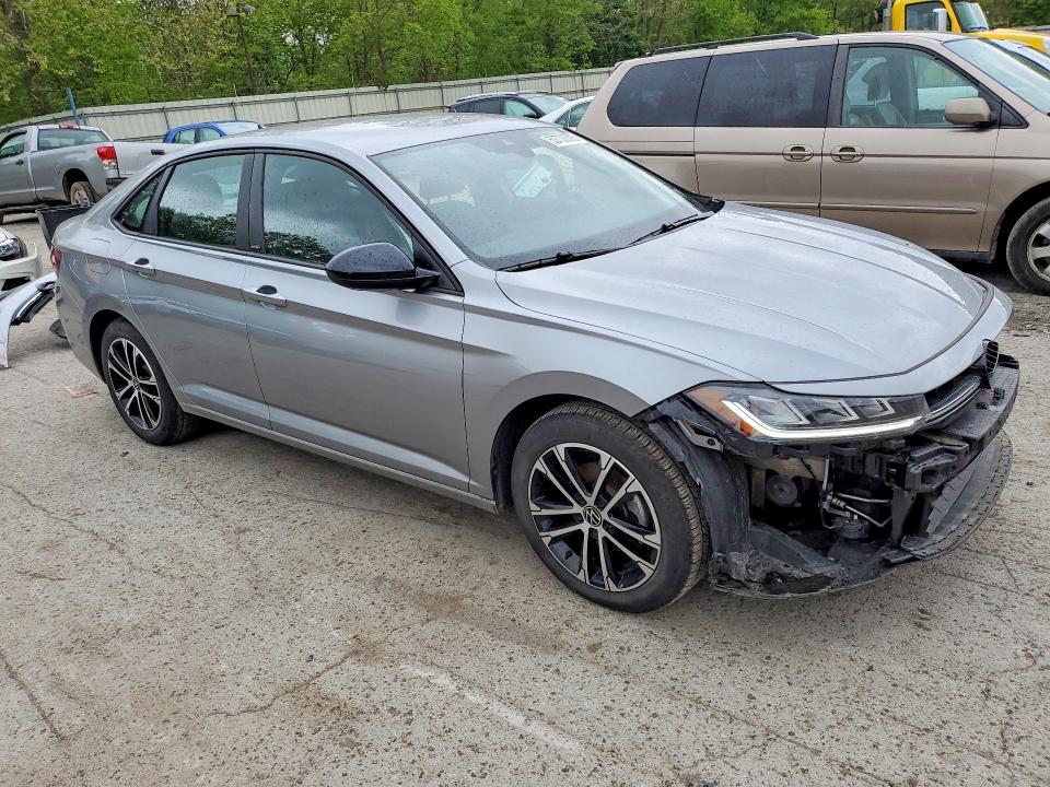 2025 Volkswagen VIN 3VWBX7BU2SM042633 COPART salvage auction — FRONT END, Pa - Certificate Of Salvage, sold $7,500 on 2026-07-02 (photo 4)